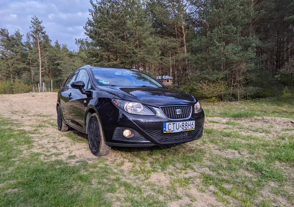 Seat Ibiza cena 18500 przebieg: 156640, rok produkcji 2010 z Tuchola małe 254